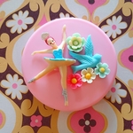 コンパクト鏡💐バレリーナ💐