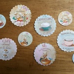 【感謝祭】Cafeステッカーシール-41pcs