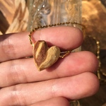  天然 palo santo 聖なる木パロサント 香木 幸運の樹 心 ネックレス  