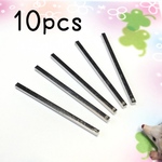 【再販×3】(10個)ストリップ角棒メタルスティックバー(シルバー)