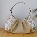 ★C様ご予約品★ リバティ Christelle（クリステル）×帆布のワンハンドルバッグ