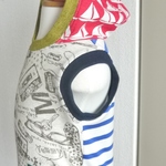 SALE☆80☆ＤＡＩＲＹＰＯＰ柄ちびフードタンク　ボーダー