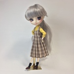 チェックのワンピースセット