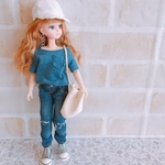 リカちゃん服セット❤︎ダメージデニム
