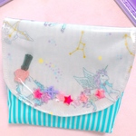 ラミネート動くパーツの移動ポケット
