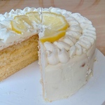 レモンチョコ生クリームケーキ