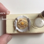 ミニチュアフード★カルボナーラdeビールセット☆