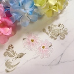 ボディジュエリー シール ウエディングアクセサリー  マタニティフォト ＊お花とツタのセット
