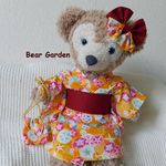 シェリーメイ　浴衣（ゆかた）　オレンジ色朝顔