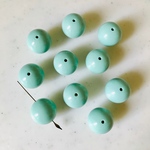Mint Green Gumball 20mm Beads 