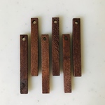 【C】Rectangle Wood Pendant Tops