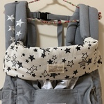 ♡新作♡エルゴ用首まわりパッド・リバーシブル HWstar×ブラック