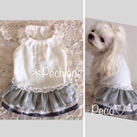 再販♡ 犬服 ふりふりワンピ 【受注製作】