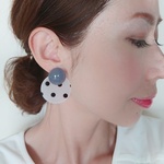 選べる4色♥️大人のドットピアス【orイヤリング、ノンホールピアス、樹脂ピアス】
