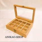 【再販】13×18cm 木製アクセサリーケース *16