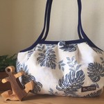 【再販】グラニーバッグ＊はっぱ♡ブルー系