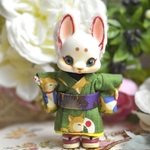「狐柄」cocoriang   Poi Niya サイズ   お着物