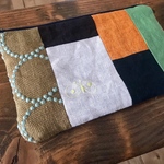 ハンドメイド  ミナペルホネン 通帳ポーチ パッチワーク