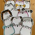 動物さんBIGなメッセージカード