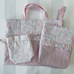 uiko3様専用❁リバティ 入園/入学セット❁《お弁当袋/コップ袋/ランチョンマット》