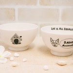 NEW design キッズレディスお茶碗！宮古島の犬猫を助けよう❥❥保護活動に全額寄付します♡