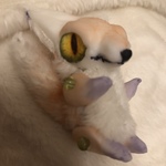 みにみにぽってりさくらと藤なきつねさん