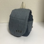 ふわふわベビーリュック【デニム×星スタッズ】