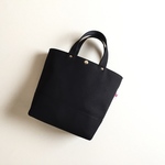 8号帆布手持ちトートS BlkBLKBlkBlk