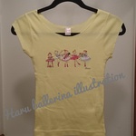 バレリーナTシャツ