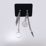 シルバーチェーンピアス/イヤリング NO.129