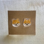 🐾柴犬ピアス･茶🐾