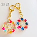 ❤︎×600 ベビー♡体重 キーホルダー