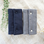 ふわふわダブルガーゼのエルゴにぴったりよだれカバー