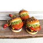 BLTバーガーキーホルダー