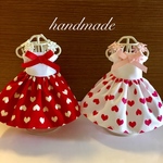 リカちゃん ハート柄ワンピースドレスセット