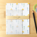 ざらざら紙のレターセット 「風鈴」