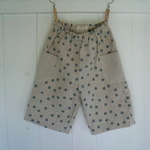 ドットのcotton/linenパンツ kids 90cm~100cm