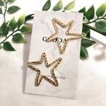 スターピアス ゴールド 星ピアス