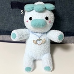 lily bellのmokaさんとのコラボ作品(水色)