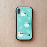 シマエナガのグリップスマホケース（iPhoneX/XS）
