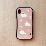 文鳥のグリップスマホケース（iPhoneXR）