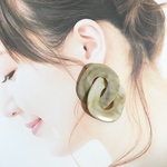 大ぶり♡ダブルチェーンピアス♡