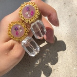 gold×clear