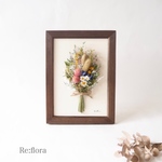 ✳︎New!✳︎小さなお花畑のBouquet frame#11✳︎洋書ペーパー1枚おまけ付き✳︎