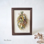 ✳︎再販開始✳︎Botanical swag frame#15✳︎洋書ペーパー1枚おまけ付き✳︎