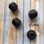 【ビーズ】black classical yarn beads