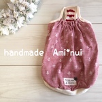 【SALE＊完成品1点】ふわキャミ・イカリ柄