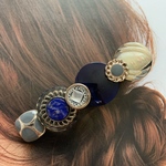 ハンドメイド ♡ヘアクリップ♡アンティークNo.125