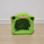 ふんわりベッド かえる ハリネズミ用 寝袋
