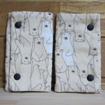 抱っこ紐よだれカバー（しろくま）１０００円（送料別）